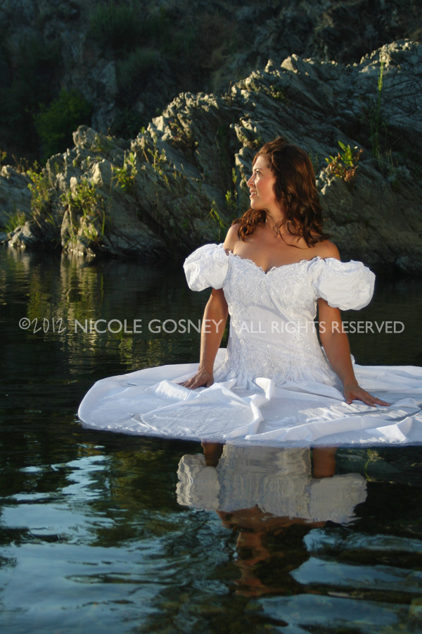Female model photo shoot of Nikki Gosney  in Clear Creek, Redding, California