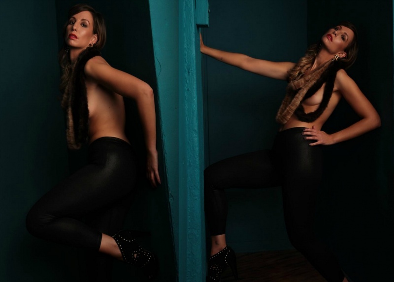 Female model photo shoot of Alisa Chojnacki in Blind Eye Studio, Bay View