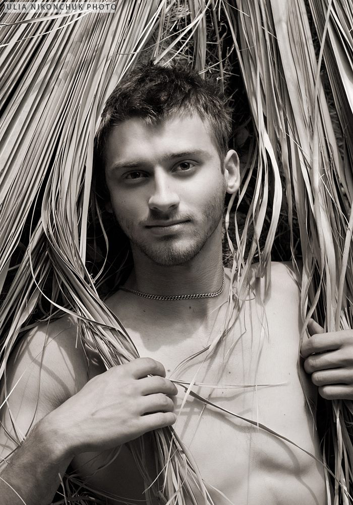 Male model photo shoot of ALEH HRYSHYN by Julia Nikonchuk