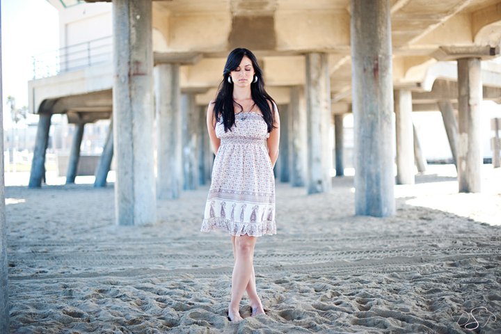 Female model photo shoot of Kara Esades in Huntington Beach, CA