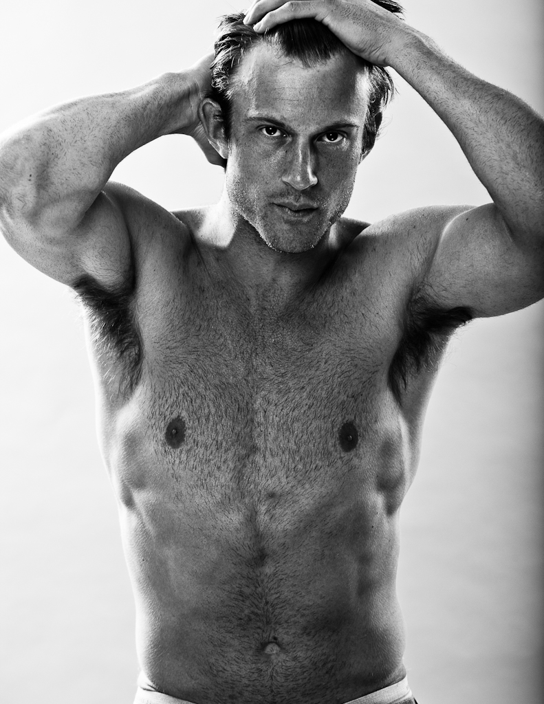 Male model photo shoot of Justin Baumann in Santa Monica, CA