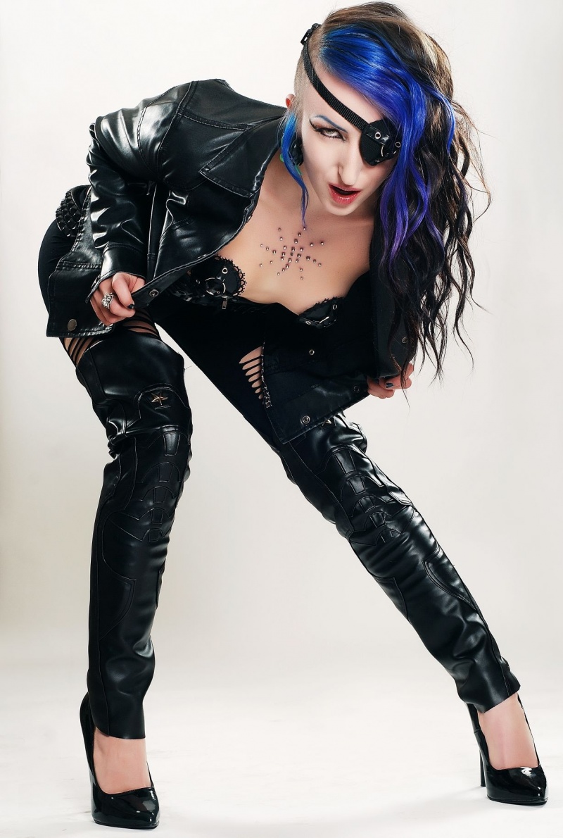 Female model photo shoot of Alecia Joy by Danger Ninja in LA