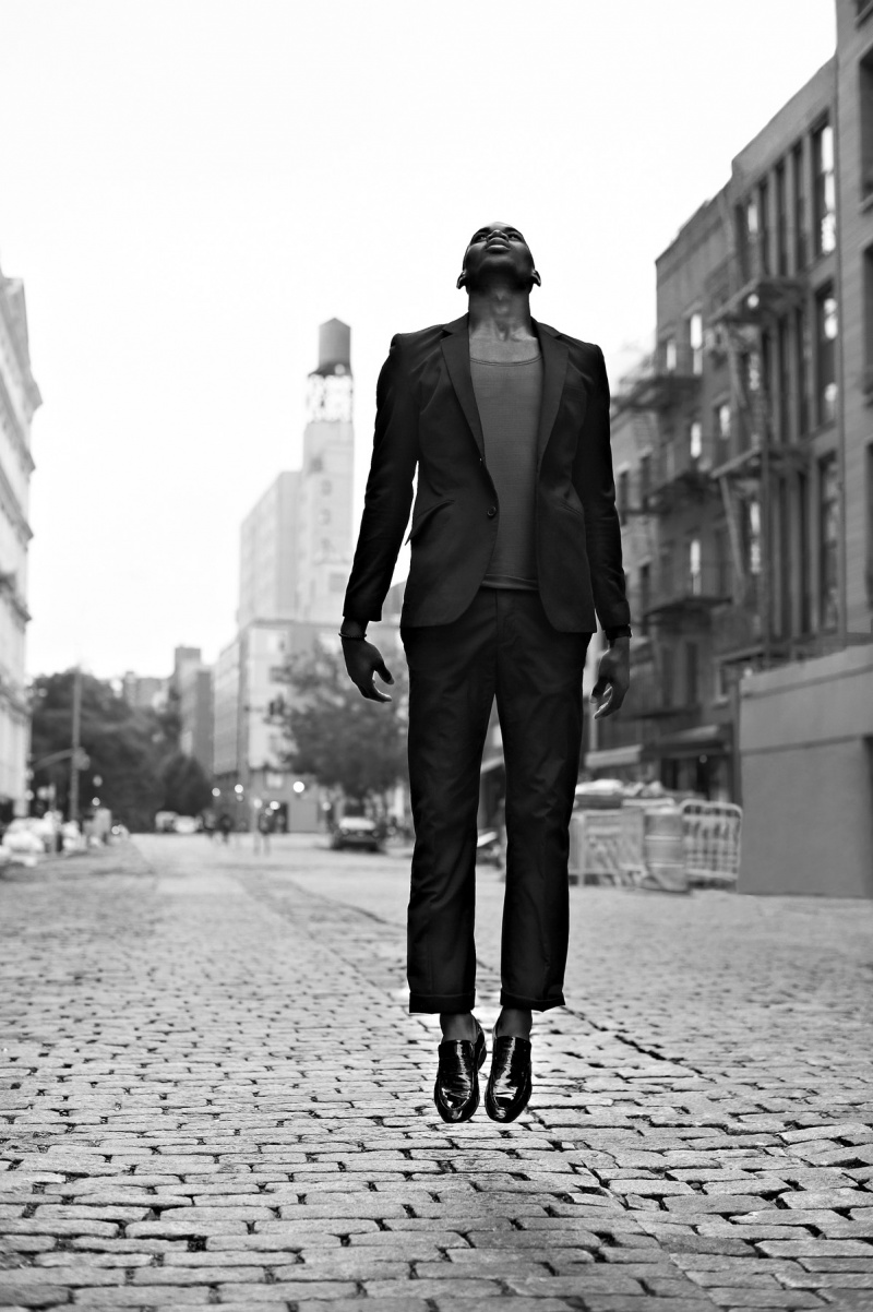 Male model photo shoot of Dominkovits Photography in Soho, New York