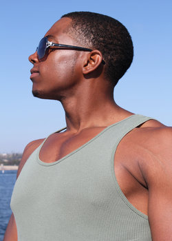 Male model photo shoot of Eugene Eaton in Mission Bay, Ca