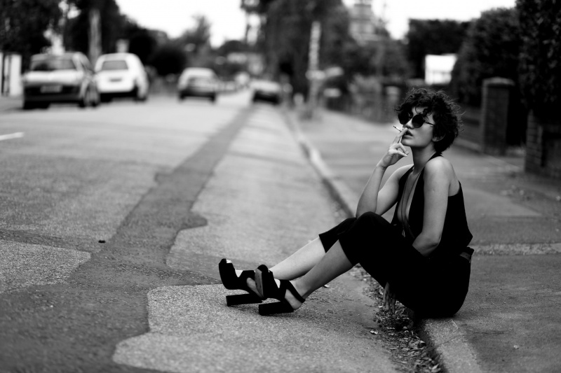 Female model photo shoot of Alexandra Paraschiv by Shivaji Storm Sen