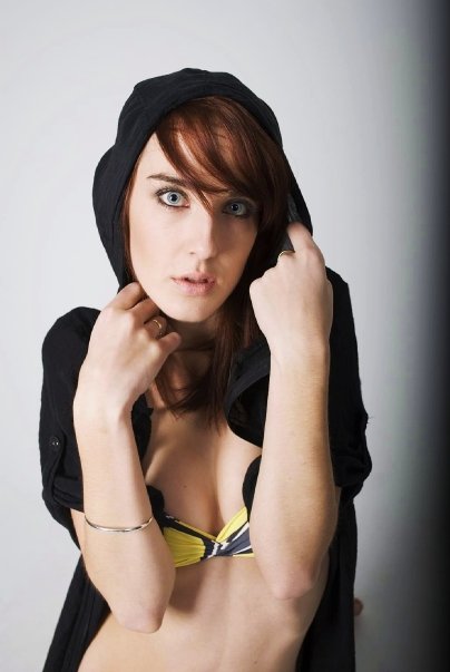 Female model photo shoot of Drea Von Vicious