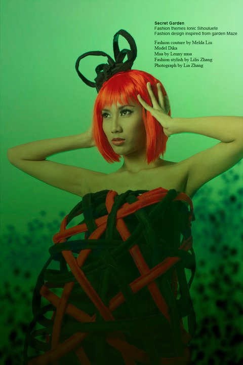 Female model photo shoot of Dika Fauzia Putri