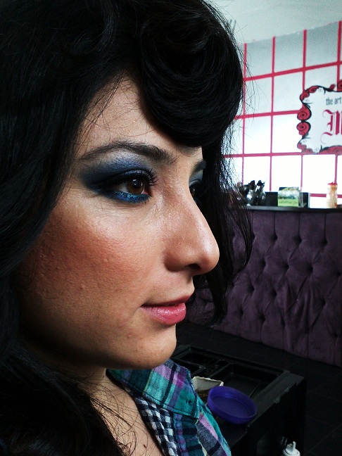 Female model photo shoot of GlamUrban Makeup