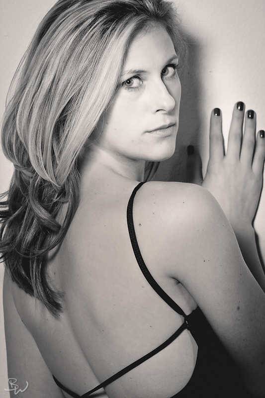 Female model photo shoot of Michelle Gracee by Ben Wagner in Pontiac, MI