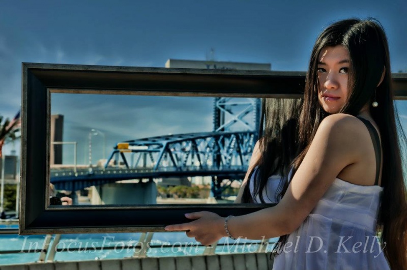 Female model photo shoot of azure_vva by InFocusFotos