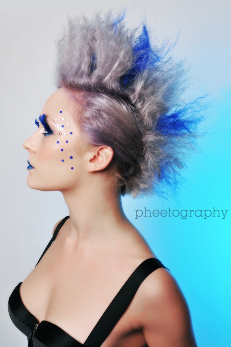 Female model photo shoot of pheetography in Manchester