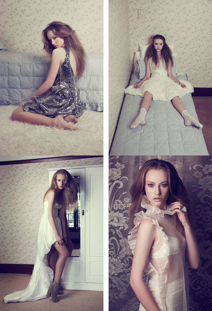 Female model photo shoot of fiona Quinn photographe, retouched by Monica Chamorro