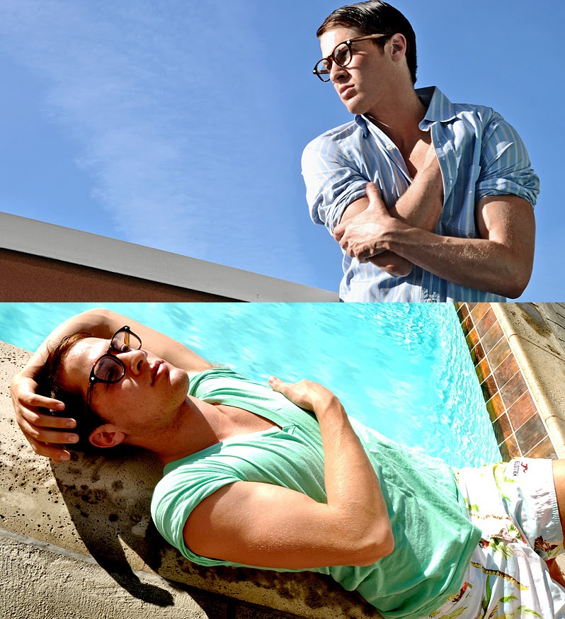 Male model photo shoot of k stefferud and Blaise Embry by FisherFotografie in Los Angeles, hair styled by Jonathan Mason
