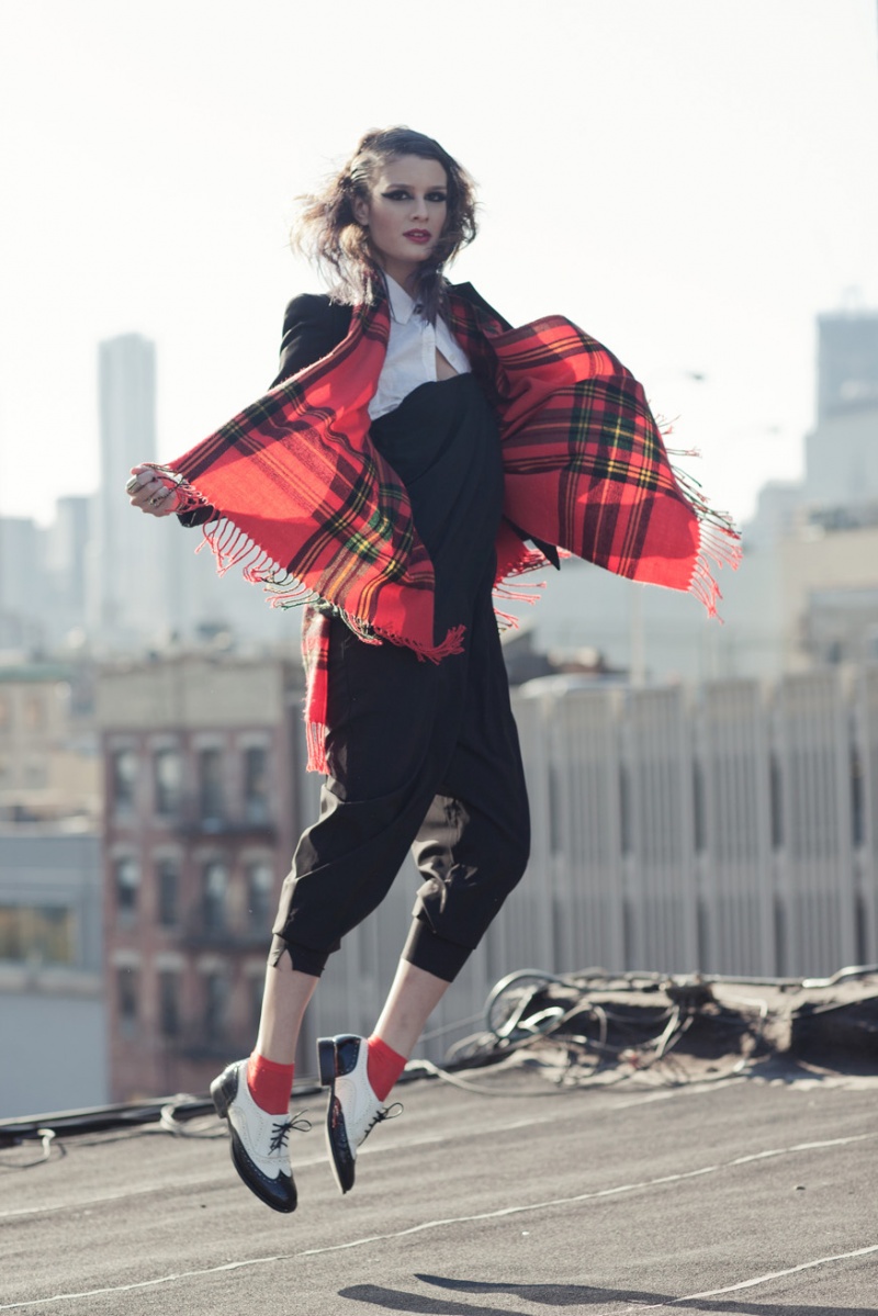 Female model photo shoot of Maria C  in New York