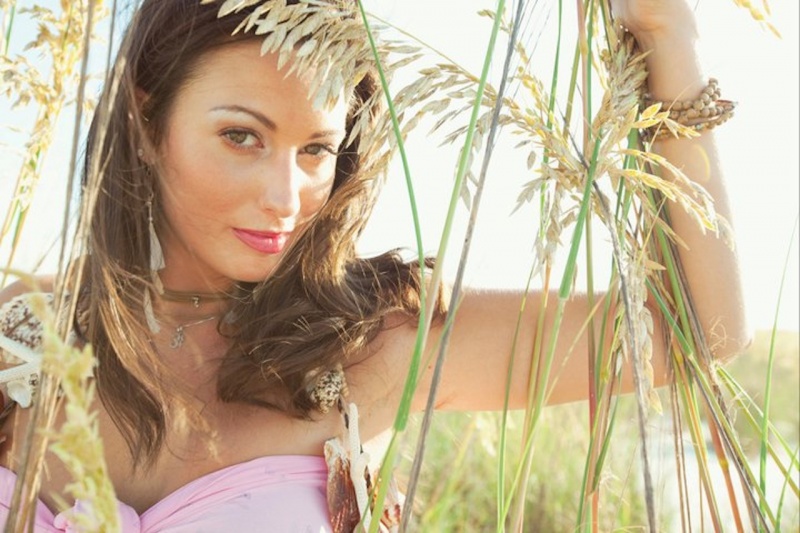 Female model photo shoot of Francesca Salafia in Pensacola Beach, FL