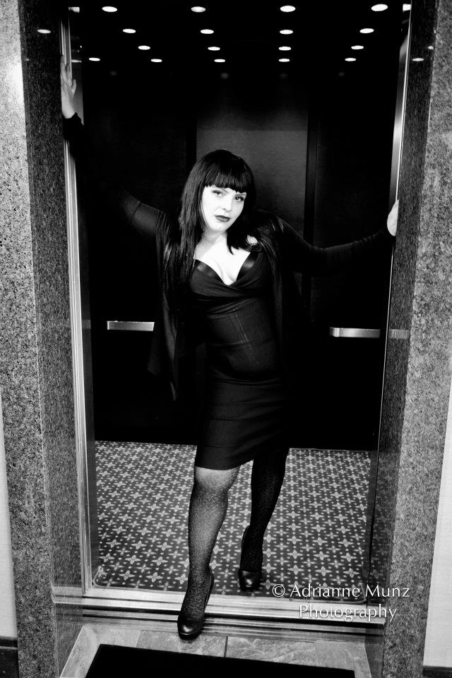 Female model photo shoot of Diana Velouria in Crowne Plaza Hotel, Madison, WI