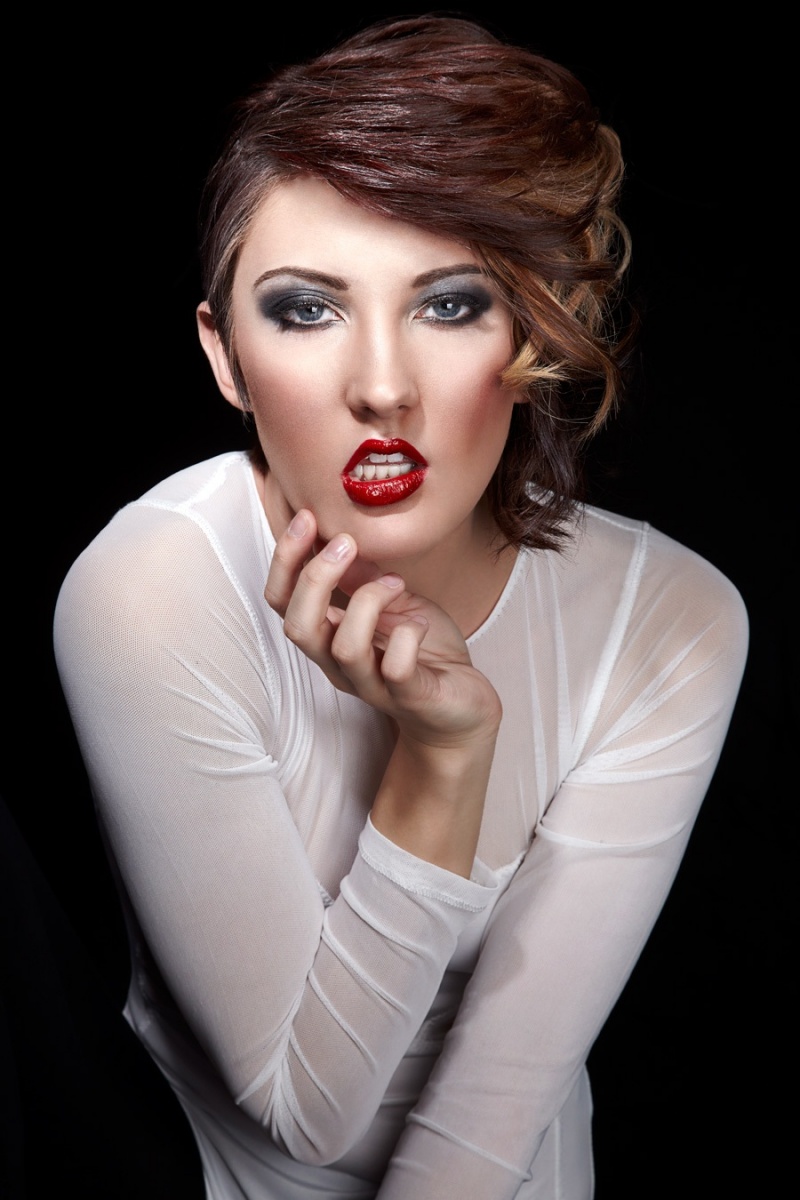 Female model photo shoot of Makeup by KelseyHaggard and Natasha Zalomski by Adler Photographic in Phoenix, AZ