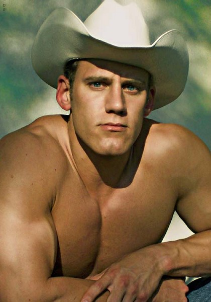 Male model photo shoot of Sophisticated cowboy