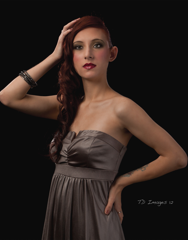 Female model photo shoot of BrittanyJade by TD Images in Port Coquitlam, BC, makeup by Carolina-Jean