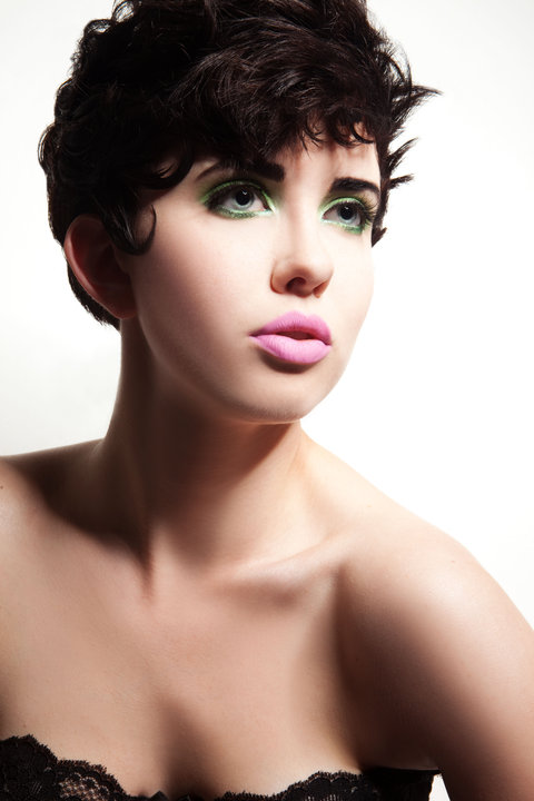 Female model photo shoot of LeticiaF Makeup in Detroit,MI