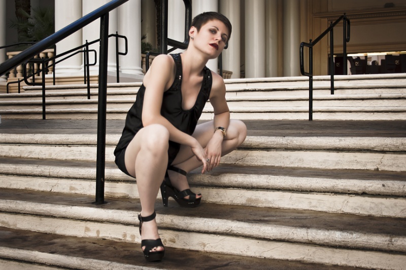 Female model photo shoot of Anna Sasha by Calvin Rutherford in Las Vegas, NV