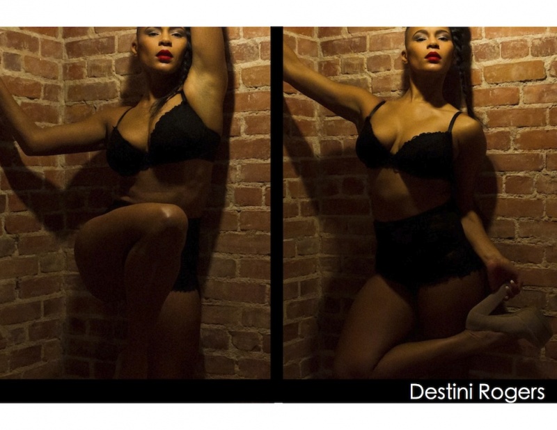 Female model photo shoot of Destini Rogers