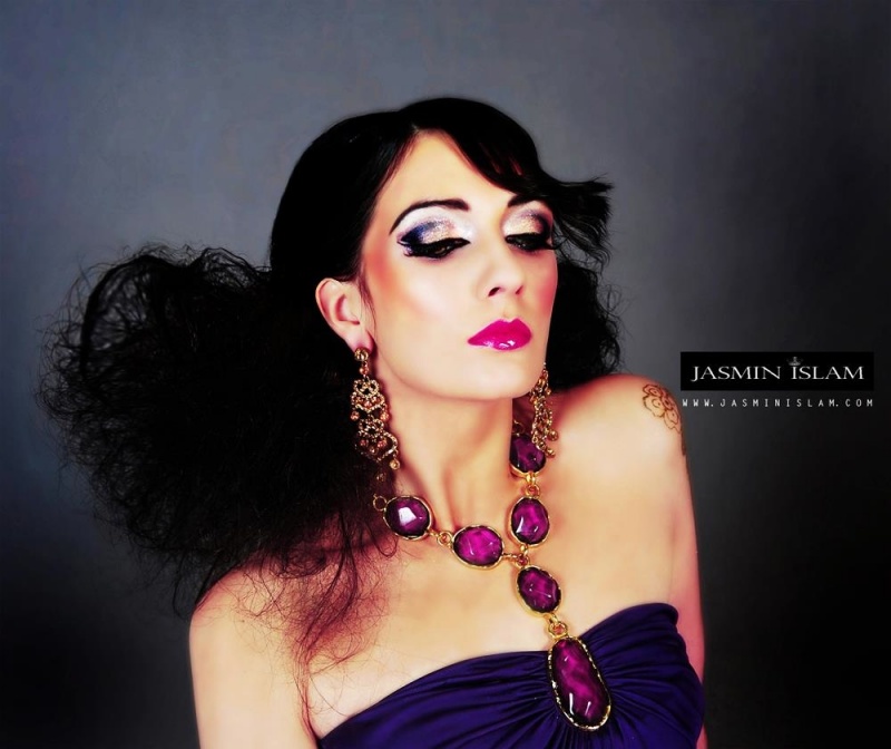 Female model photo shoot of Sofi21, makeup by Jasmin Islam