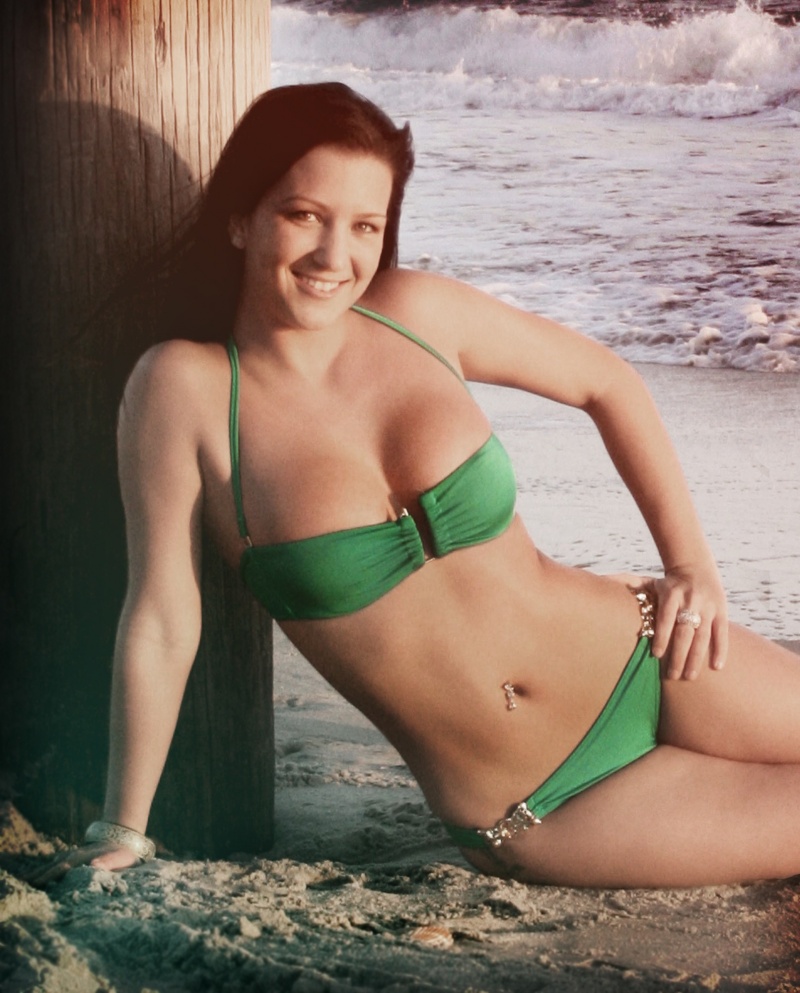 Female model photo shoot of Kristina Beko in Emerald Isle