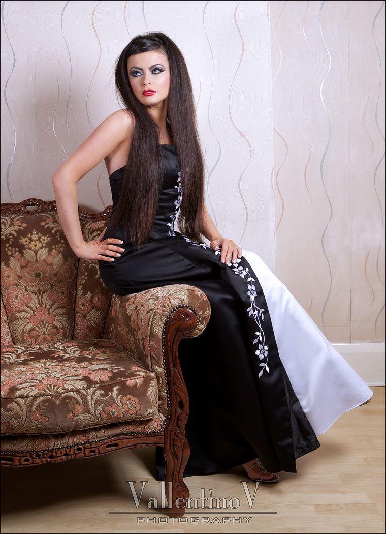 Female model photo shoot of Ayesha West by VallentinoV