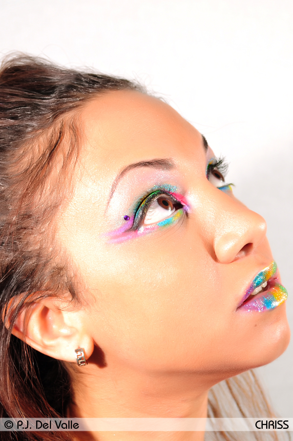 Female model photo shoot of Makeup by Jessica D by PJ Del Valle