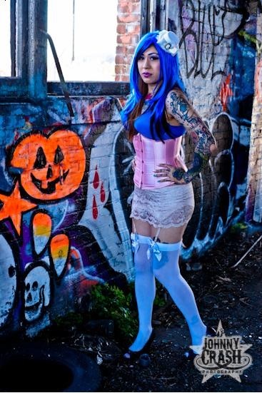 Female model photo shoot of Zombiee Jessi in San Francisco CA