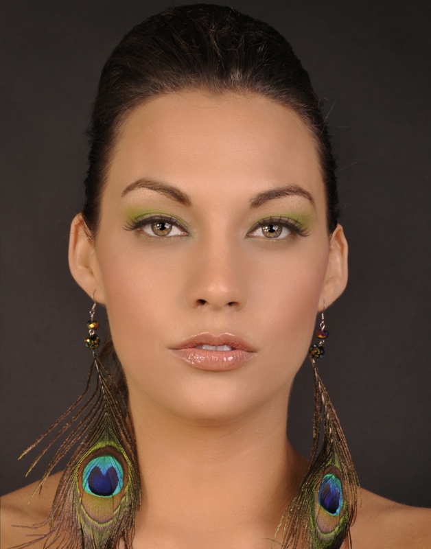 Female model photo shoot of Sacha Rani Artistry in Newport Beach, California