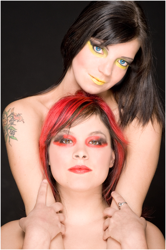 Female model photo shoot of Roishii and Ginger-Star  by Jon Hoadley  in Victoria