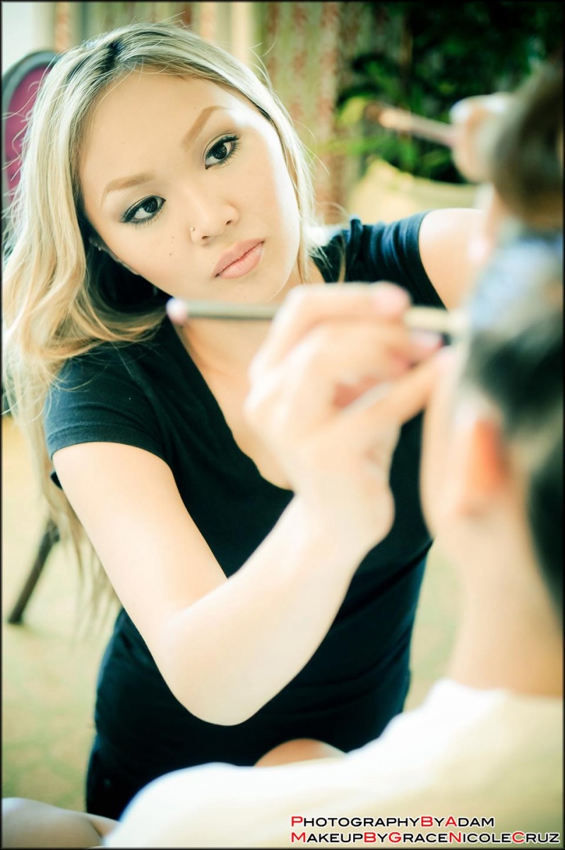 Female model photo shoot of MakeupByGraceNicole