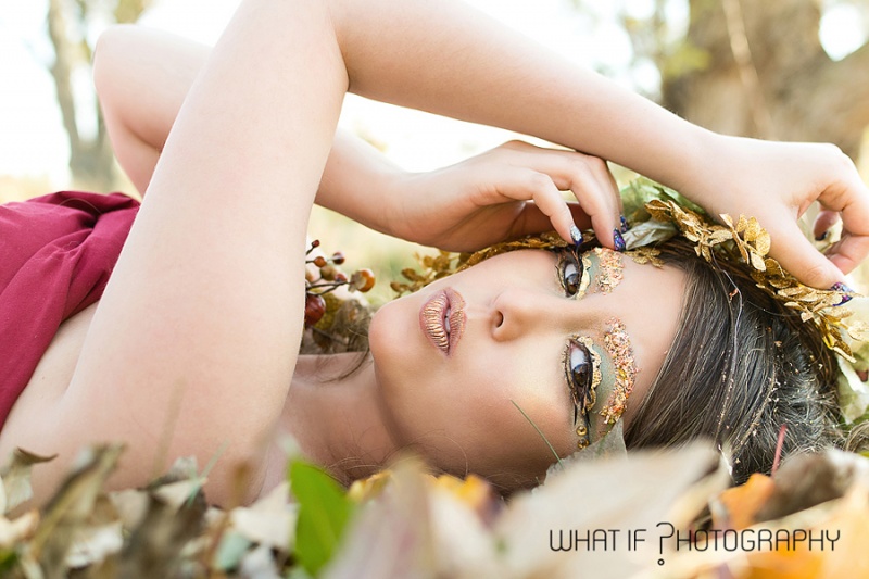 Female model photo shoot of DFmakeupartist and Danielle Dawn by What If Photo