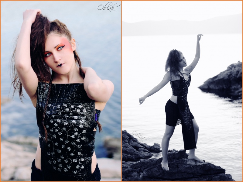Female model photo shoot of Archy Ariana in Krk, Croatia
