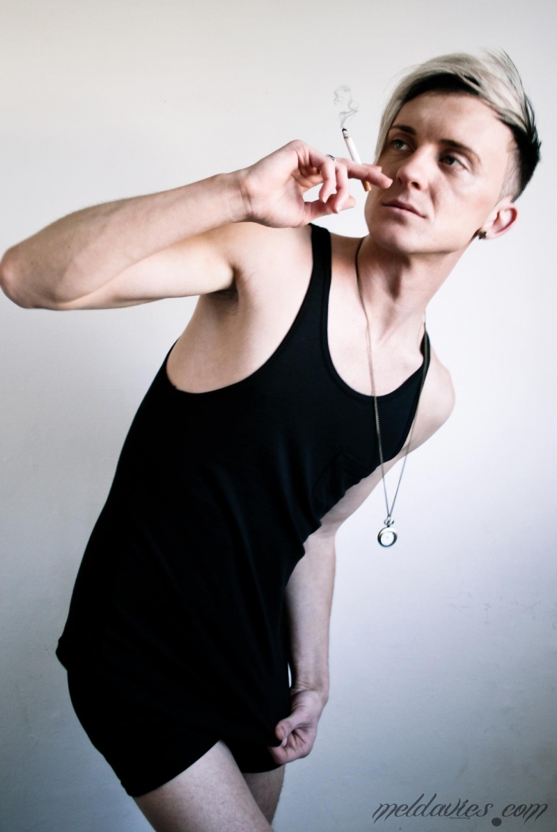 Male model photo shoot of stevie_gaga