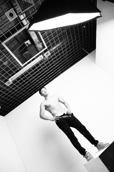 Male model photo shoot of dean dado