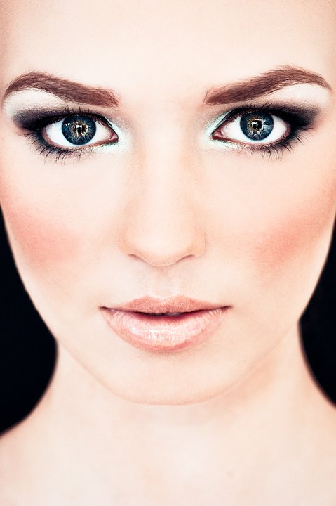 Female model photo shoot of Rachel Dobson Makeup in Brisbane