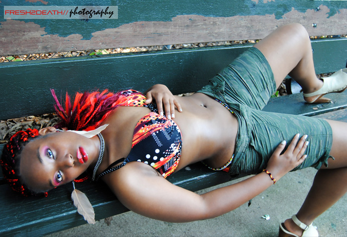 Female model photo shoot of EbonyHeart by Fresh2Death Photography in Brooklyn, NY