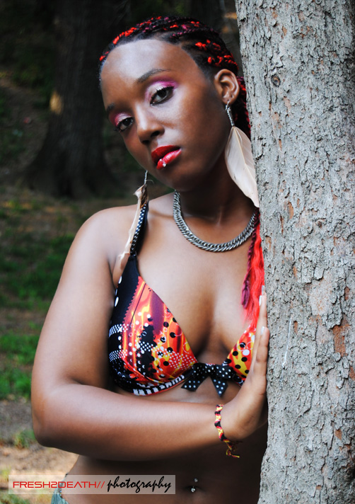 Female model photo shoot of EbonyHeart by Fresh2Death Photography in Brooklyn, NY