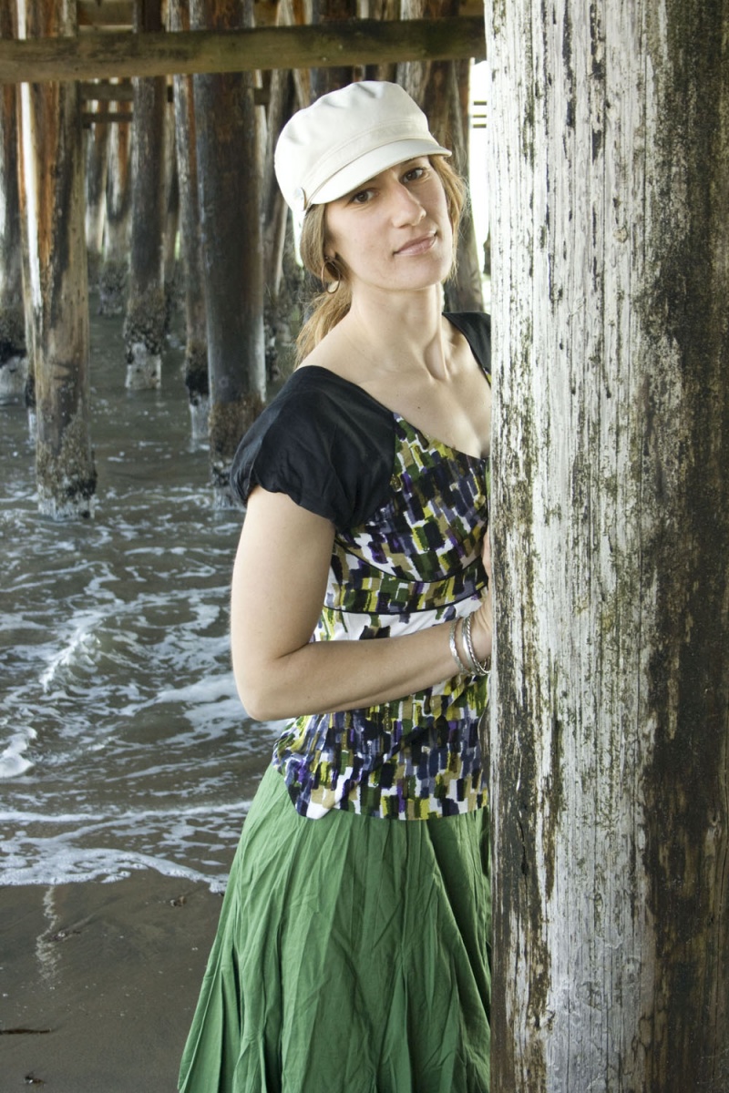 Female model photo shoot of Jes Beach Photography