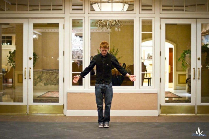 Male model photo shoot of Mathias The Archer in Broadmoor hotel