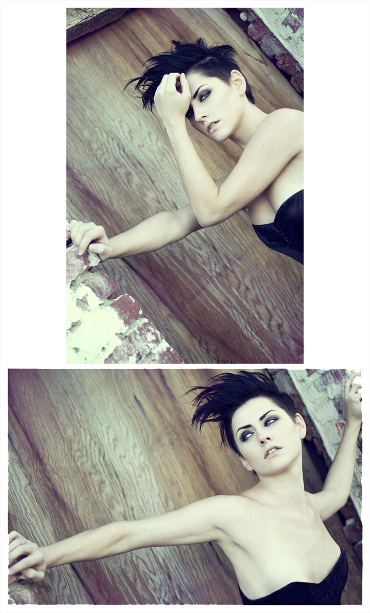 Female model photo shoot of Marta Ok by Ezra Spurrier, makeup by Jess Berrios