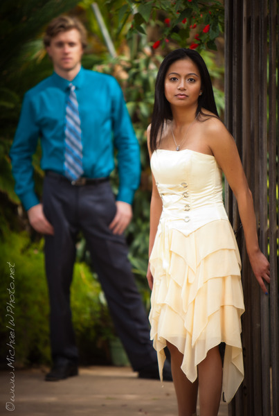 Female and Male model photo shoot of Pat Untalan and Nathaniel Brown by michaelwphoto