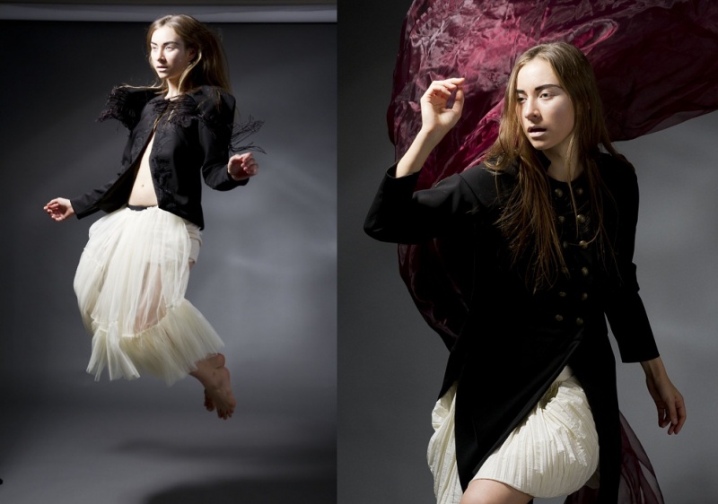 Female model photo shoot of Paule Liub