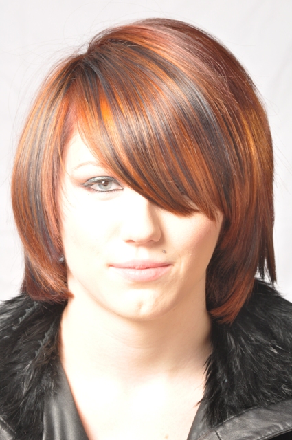 Female model photo shoot of Hair Science