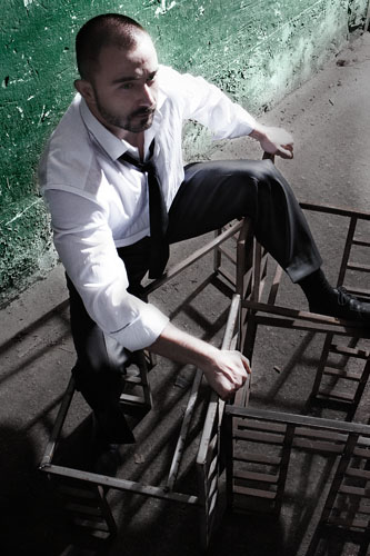 Male model photo shoot of Jarekch in Nowy Drzewicz