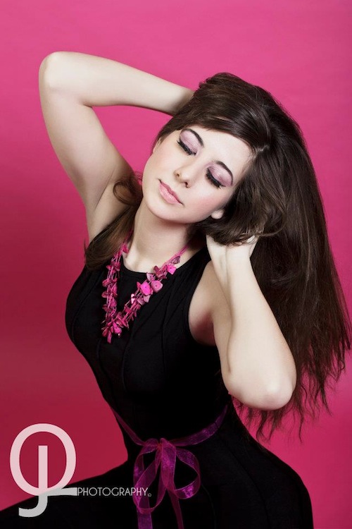 Female model photo shoot of Amy Larisa by QandJ Photography