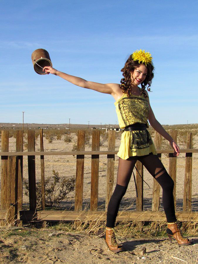 Female model photo shoot of Wandering Lily Designs by Tad Coffin in Twentynine Palms, CA